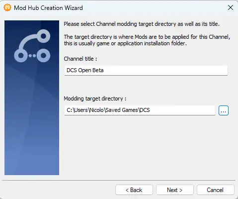 Schema canali OpenBeta e Saved Games in OMM